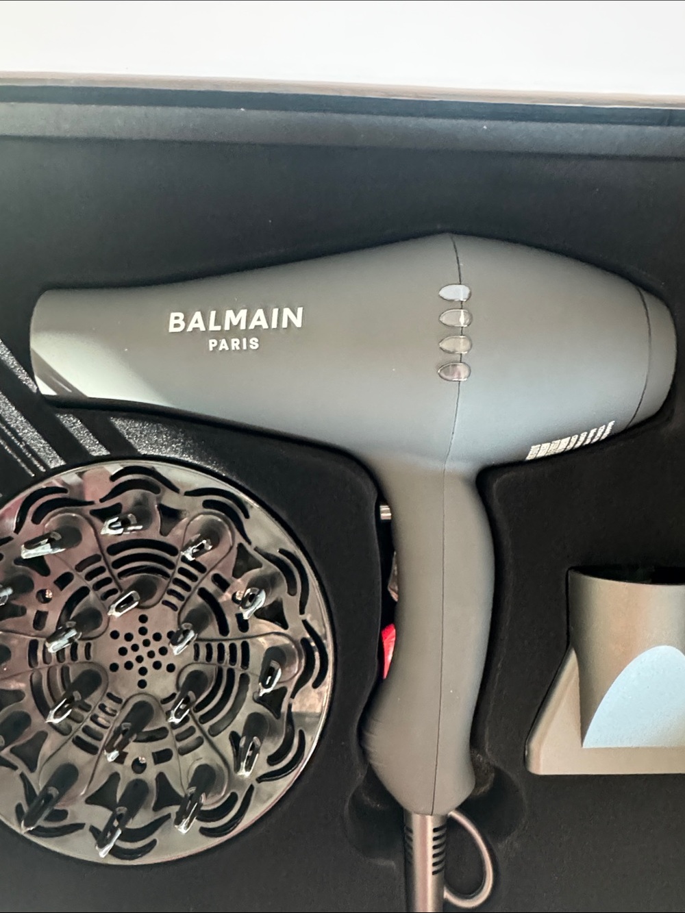 Balmain Hair Couture Blowdryer with Attachments NWT